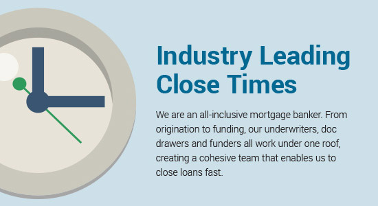 Industry Leading Close Times